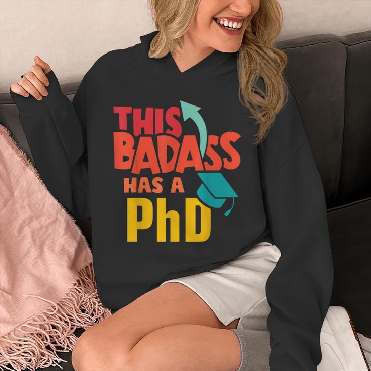 This Badass Has a PhD Doctor Graduation Unisex Hoodie