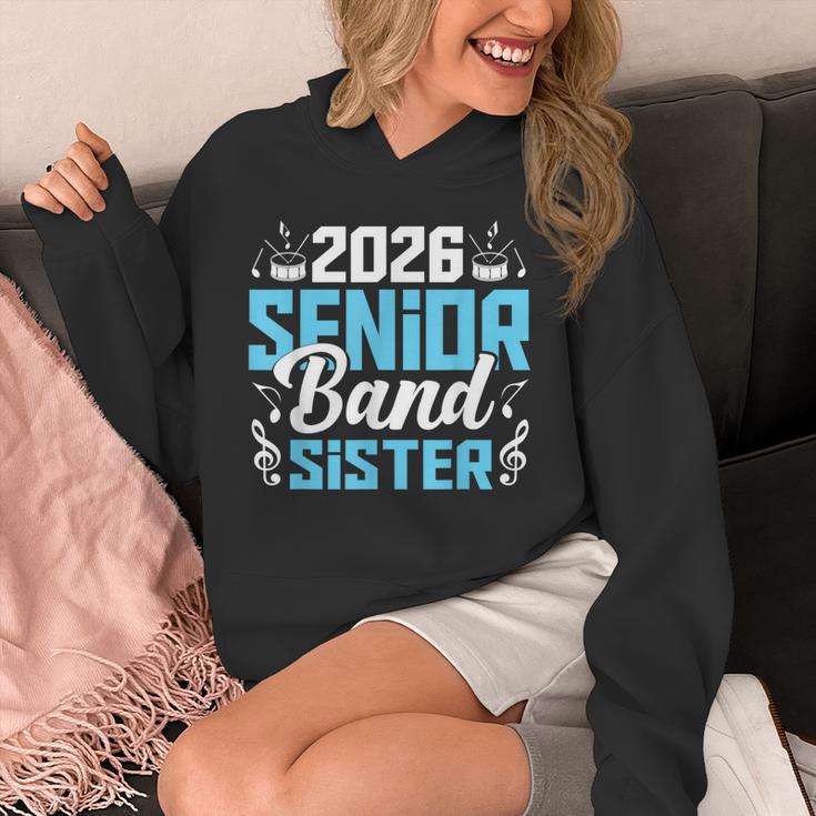 Band Senior Sister Class Of 2026 Senior Band Graduation Unisex Hoodie