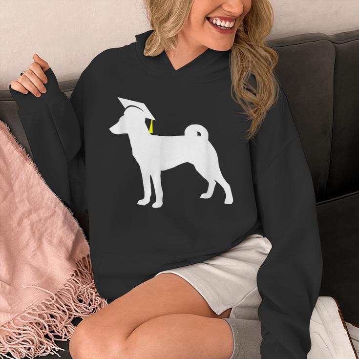 Basenji Graduation Dog Graduate Unisex Hoodie