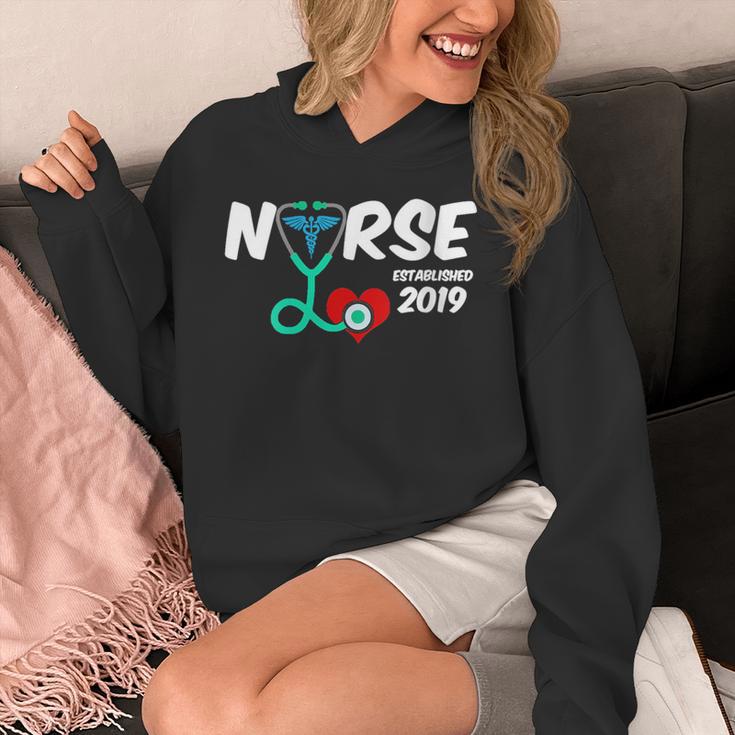 Best Nurse Graduation- RN Nurse Established 2019 LPN Unisex Hoodie