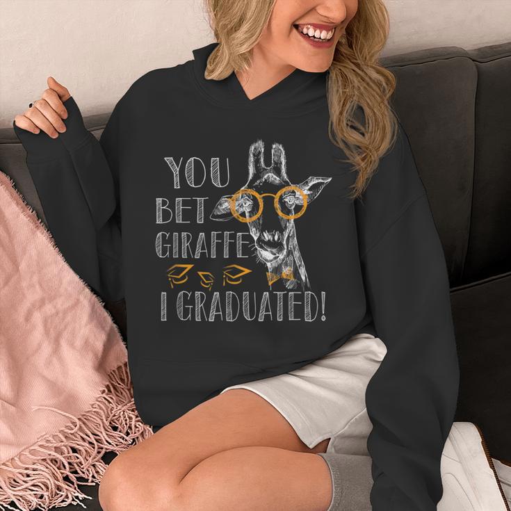 You Bet Giraffe I Graduated Graduation Gift Unisex Hoodie