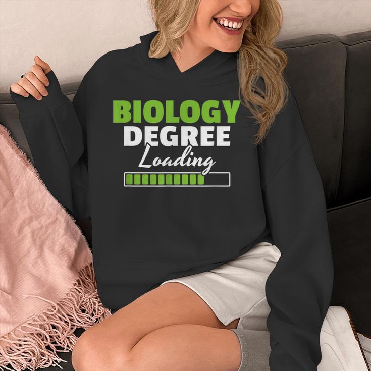 Biology Degree Loading Graduation Student Teacher Biologist Unisex Hoodie