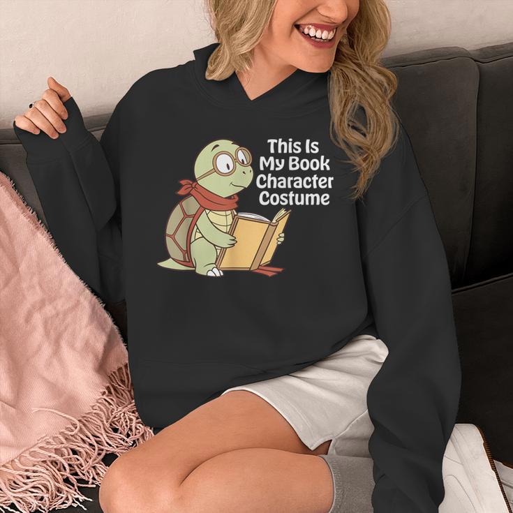 This Is My Book Character Costume Turtle Kids Reading Unisex Hoodie