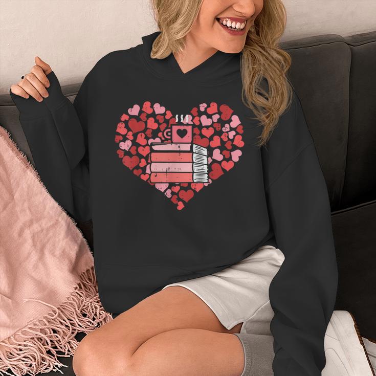 Book Heart Cute Read Book Reading Librarian Across America Unisex Hoodie