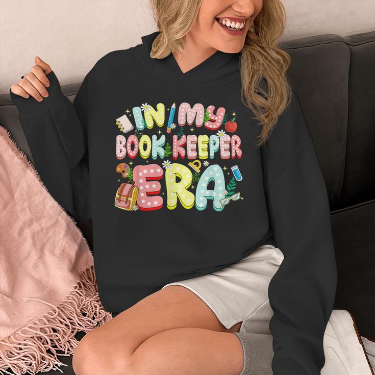 In My Book Keeper Era Librarian School Unisex Hoodie