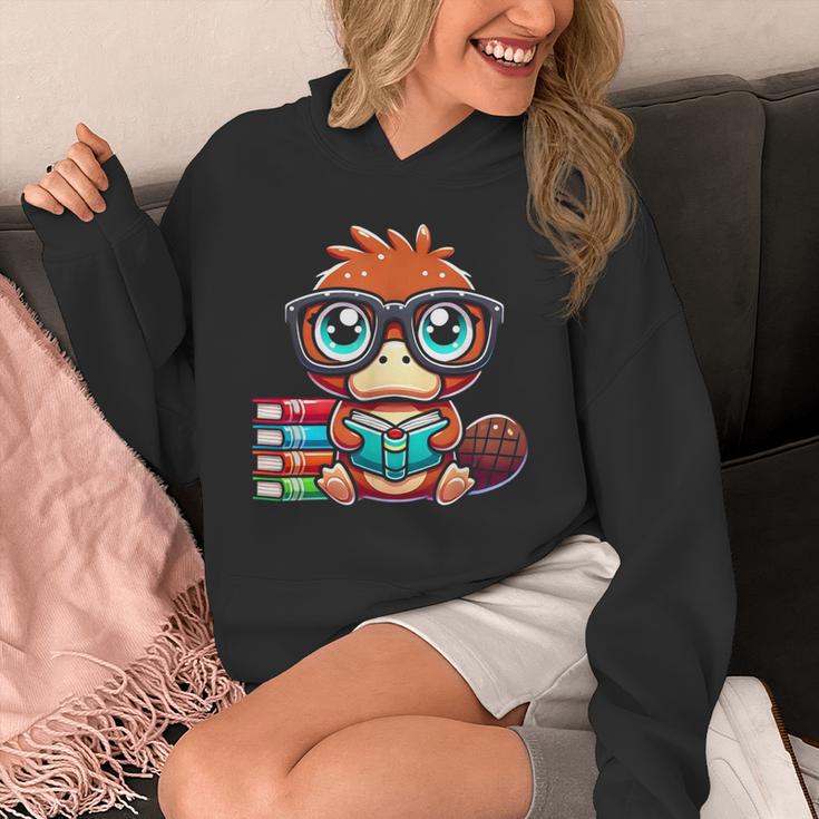 Book Lover Reading Platypus Unisex Hoodie