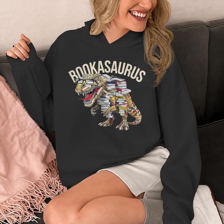 Book Reading Dinosaur T-Rex Dino Bookworm Unisex Hoodie