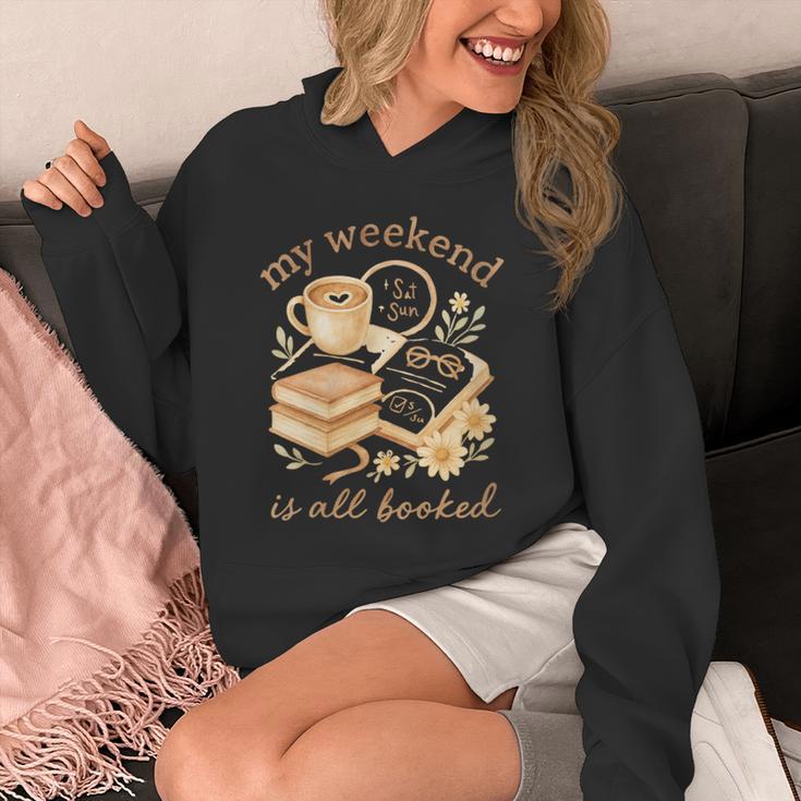 My Weekend Is All Booked Cozy Book Lover Reading Unisex Hoodie My Weekend Is All Booked Cozy Book Lover Reading Unisex Hoodie