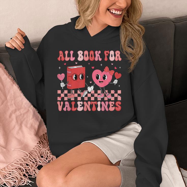 All Booked For Valentine Book Librarian Teacher Women Kids Unisex Hoodie