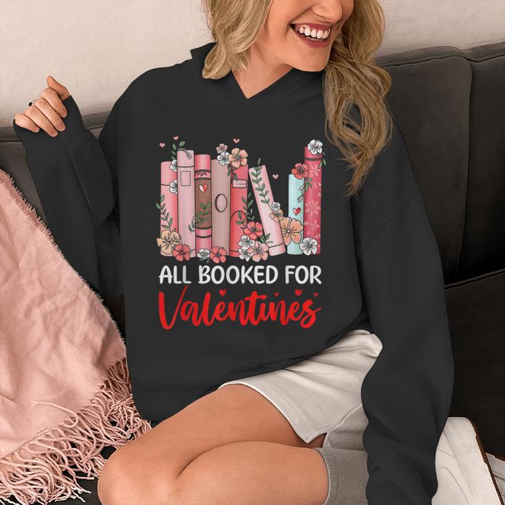 All Booked For Valentine Book Lovers Women Girl Teacher Unisex Hoodie
