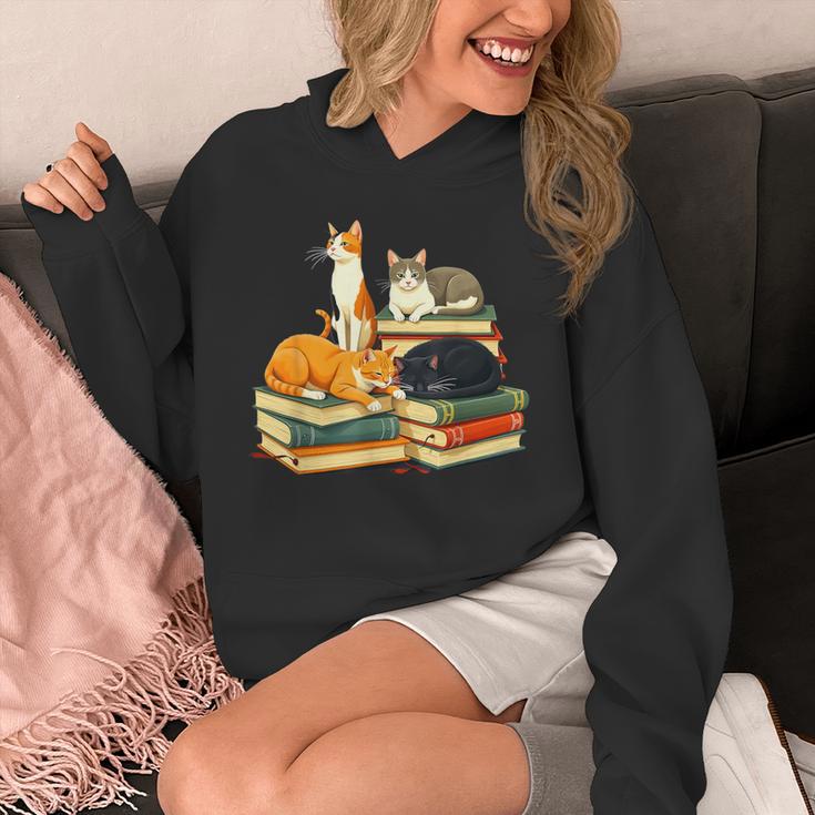 Bookish Cat Lover Cute Reading Squad Books & Kittens Love Unisex Hoodie Bookish Cat Lover Cute Reading Squad Books & Kittens Love Unisex Hoodie