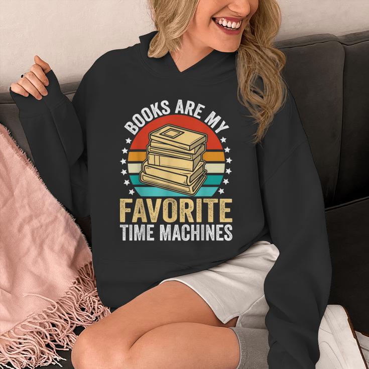 Books Are My Favorite Time Machines Unisex Hoodie