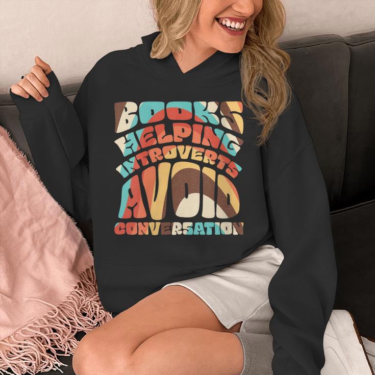Books Helping Introverts Avoid Conversation Unisex Hoodie Books Helping Introverts Avoid Conversation Unisex Hoodie