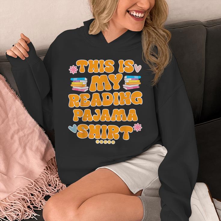 Bookworm This Is My Reading Pajama Book And Pajama Unisex Hoodie