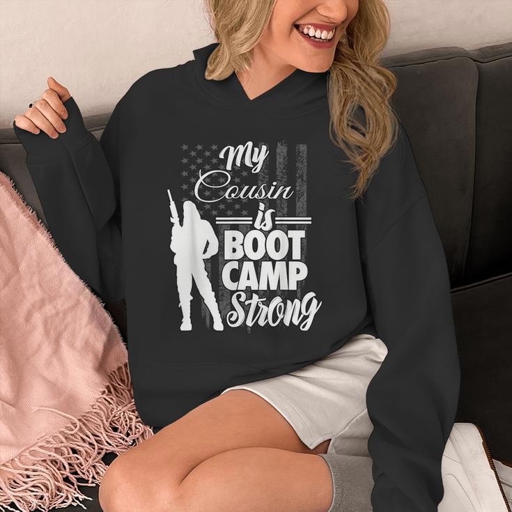 Boot Camp Graduation Military Cousin Support Tee Unisex Hoodie