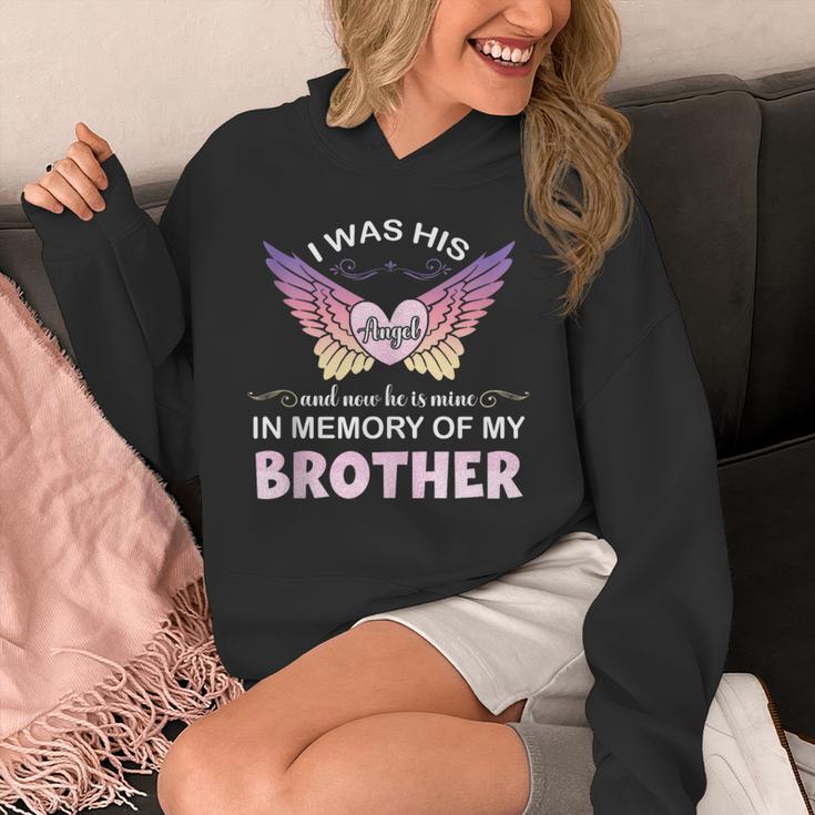 Brother Angel In My Memory Cute Family Remembrance Match Unisex Hoodie