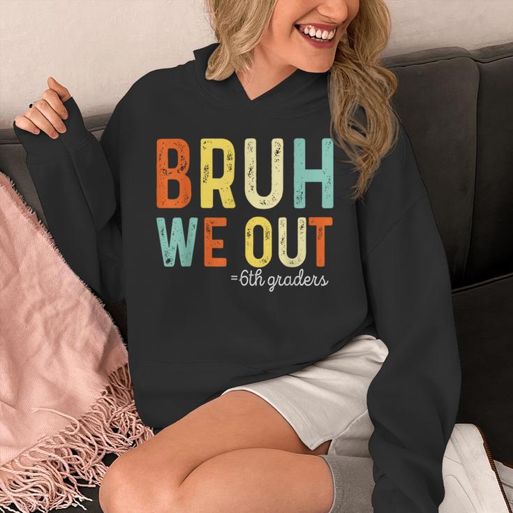 Bruh We Out 6th Graders Second Grade Graduation Unisex Hoodie