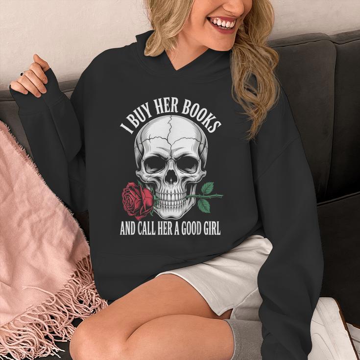 I Buy Her Books And Call Her A Good Girl Book Lover Unisex Hoodie