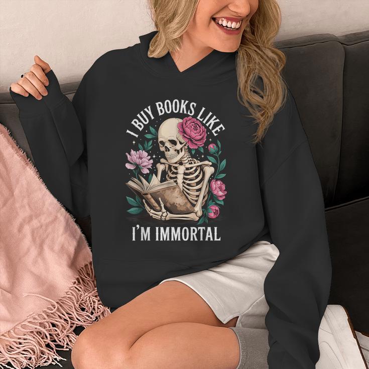 I Buy Books Like I'm Immortal Unisex Hoodie I Buy Books Like I'm Immortal Unisex Hoodie