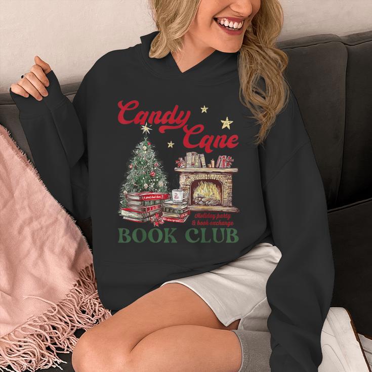 Candy Cane Book Club Holiday Party & Book Exchange Unisex Hoodie