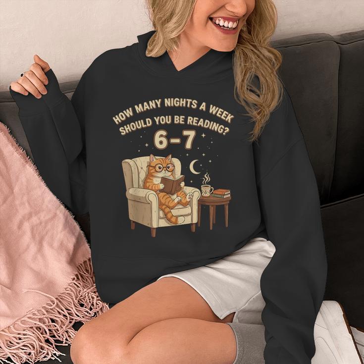 Cat Reading 6-7 Meme English Teacher Book Lover Humor Unisex Hoodie Cat Reading 6-7 Meme English Teacher Book Lover Humor Unisex Hoodie
