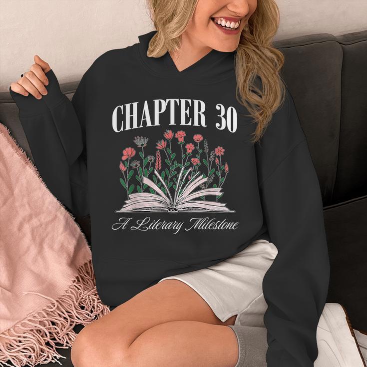 Chapter 30 A Literary Milestone Book Lover Hello 30 Unisex Hoodie Chapter 30 A Literary Milestone Book Lover Hello 30 Unisex Hoodie