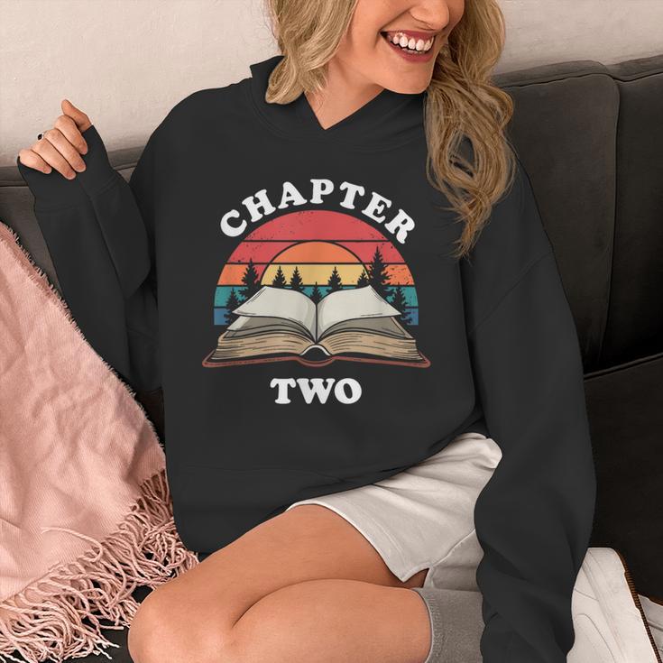 Chapter Two Book Reading 2nd Birthday 2 Year Old Unisex Hoodie
