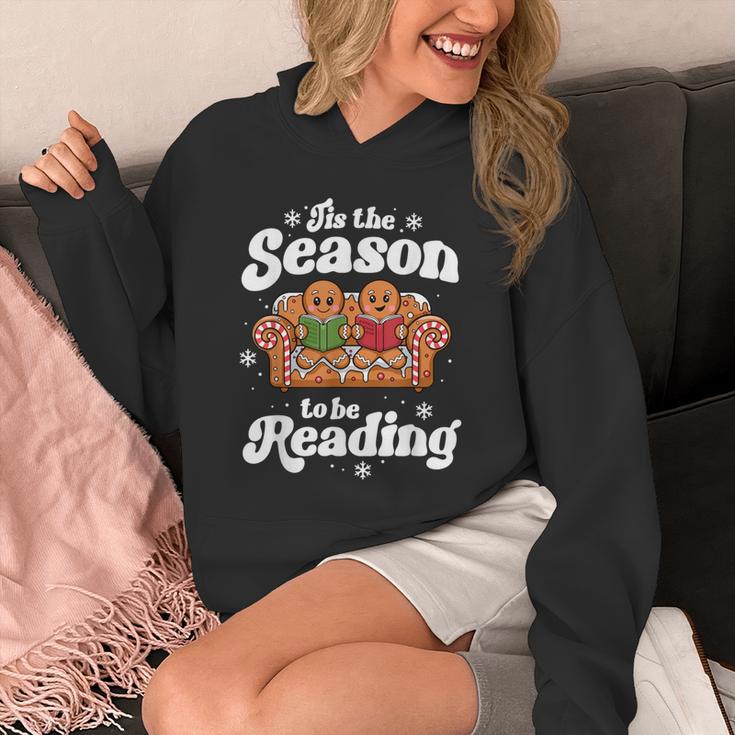 Christmas Book Lover Gingerbread Library Reading Bookaholic Unisex Hoodie Christmas Book Lover Gingerbread Library Reading Bookaholic Unisex Hoodie