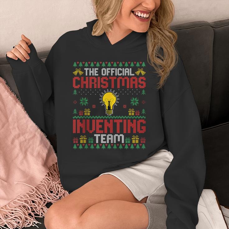 Christmas Inventing Team Inventing Introvert Xmas Unisex Hoodie Christmas Inventing Team Inventing Introvert Xmas Unisex Hoodie
