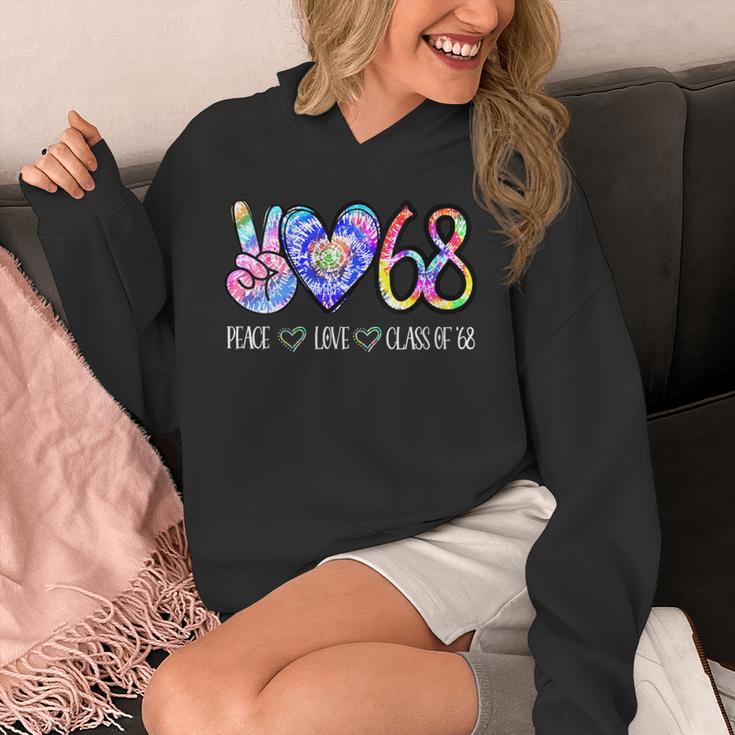 Class Of 1968 Shirt Tie Dye Senior Graduation Class Reunion Unisex Hoodie