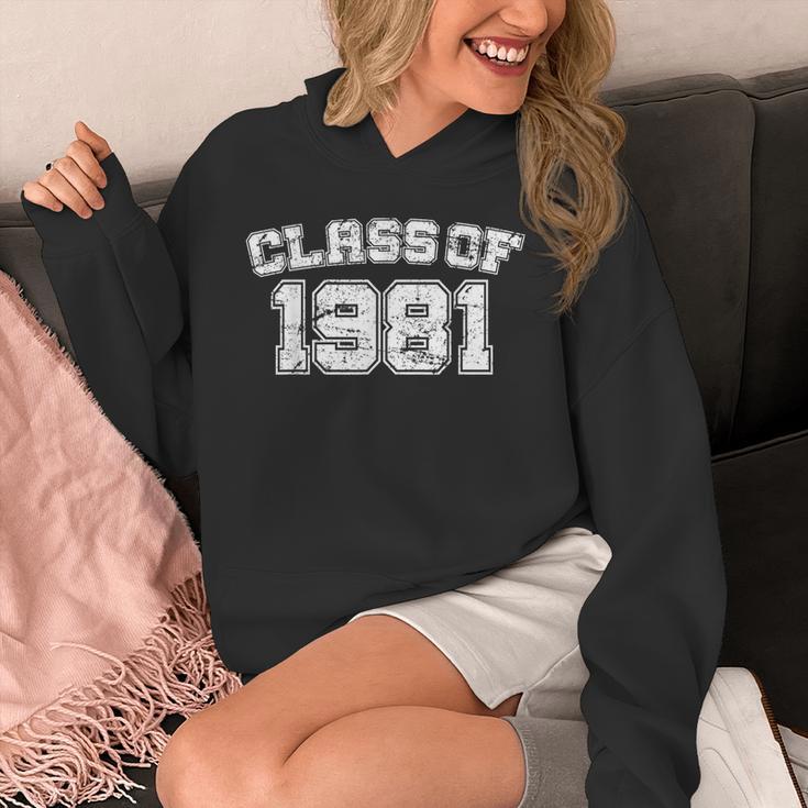 Class Of 1981 School Tee Shirt Graduation Class Party Unisex Hoodie