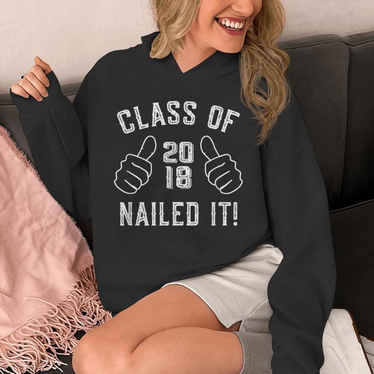 Class Of 2018 Shirt Graduate Nailed It Graduation Unisex Hoodie