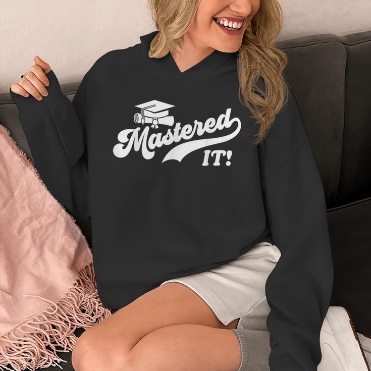 Class Of 2022 Mastered It College Masters Degree Graduation Unisex Hoodie