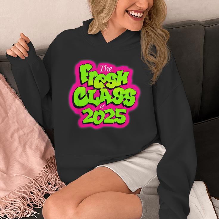 Class Of 2025 Senior Fresh 90s TV Style Retro Graduation Unisex Hoodie