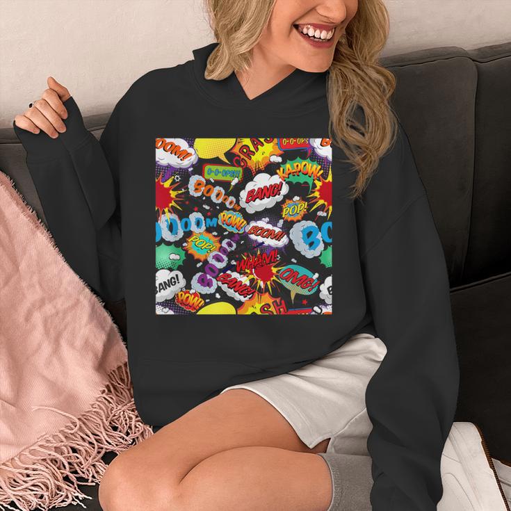 Comic Book Pop Art Modern Fun Unisex Hoodie