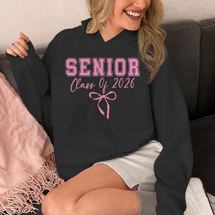 Coquette Senior 2026 Class Of 2026 Pink Bow Graduation 2026 Unisex Hoodie
