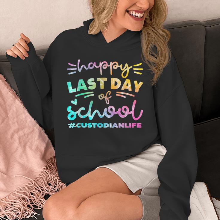 Custodian Life Graduation Day Last Day Of School Tie Dye Unisex Hoodie