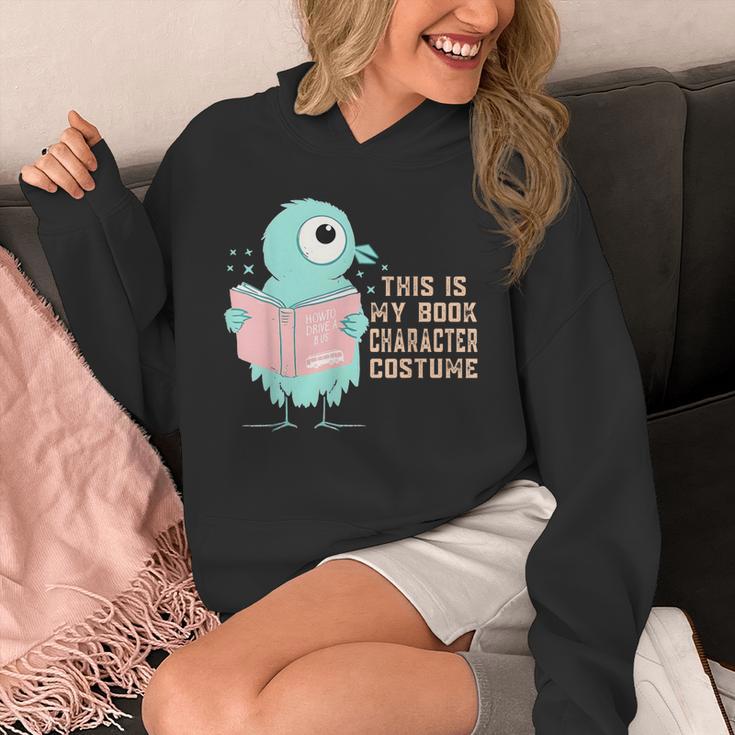 Cute Pigeon This Is My Book Character Costume For Reading Unisex Hoodie Cute Pigeon This Is My Book Character Costume For Reading Unisex Hoodie