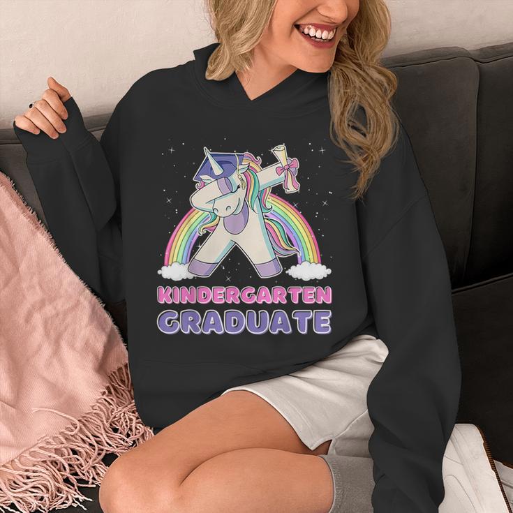 Dabbing Unicorn Kindergarten Graduation Dab Dance Girl Unisex Hoodie