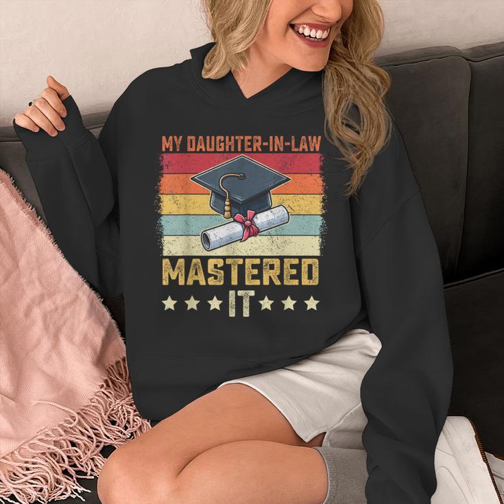 My Daughter In Law Mastered It Master's Graduation Vintage Unisex Hoodie