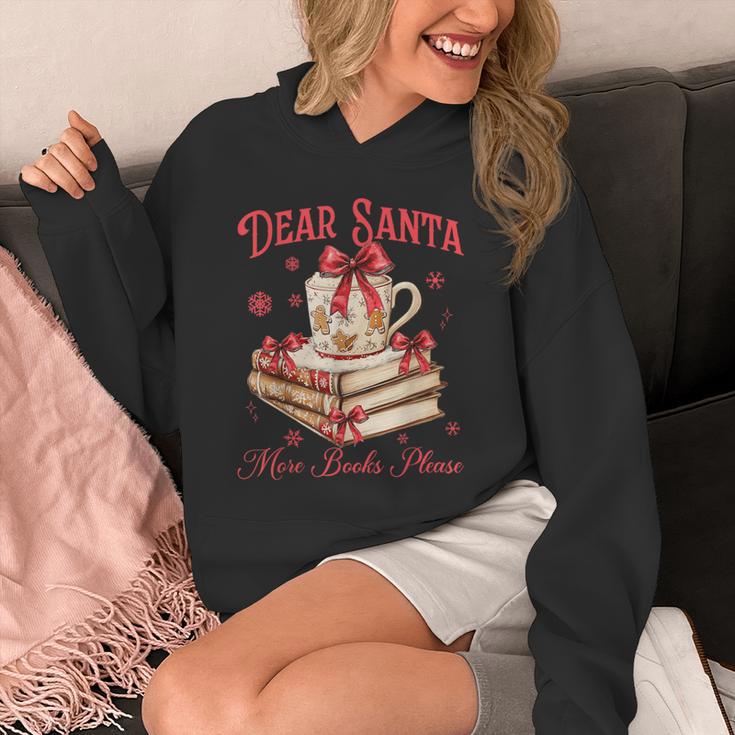 Dear Santa More Books Please Reading Book Lover Christmas Unisex Hoodie Dear Santa More Books Please Reading Book Lover Christmas Unisex Hoodie