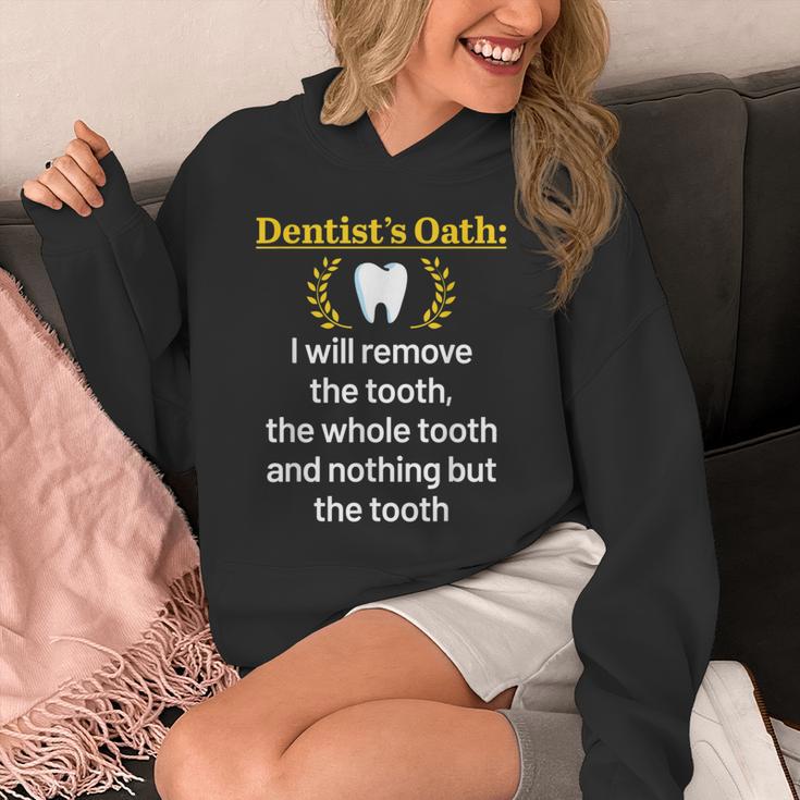 Dentist Dental School Graduation Tooth Oath Dentistry Unisex Hoodie