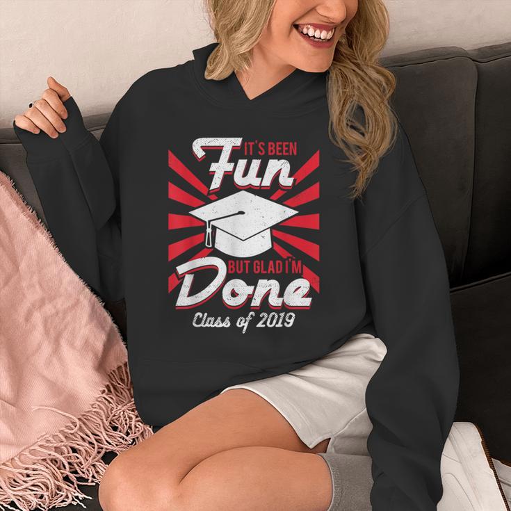 Im Done Graduating Class Of 2019 School GraduationShirt Unisex Hoodie