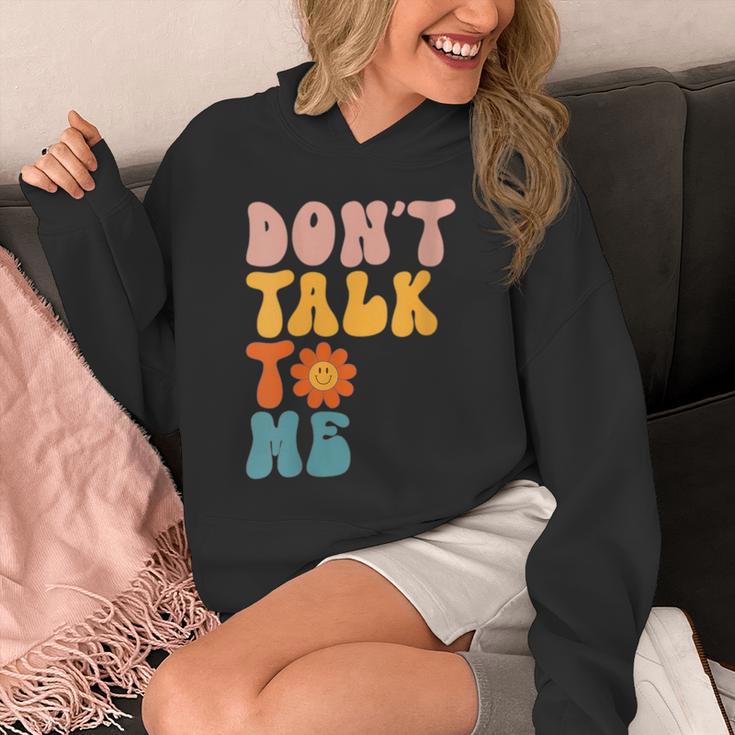 Don't Talk To Me Sarcastic Introvert Antisocial Unisex Hoodie Don't Talk To Me Sarcastic Introvert Antisocial Unisex Hoodie