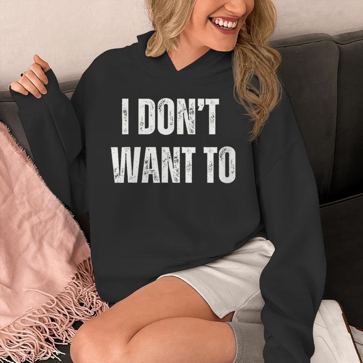 I Don't Want To Sarcastic Anti Social Introvert Unisex Hoodie I Don't Want To Sarcastic Anti Social Introvert Unisex Hoodie