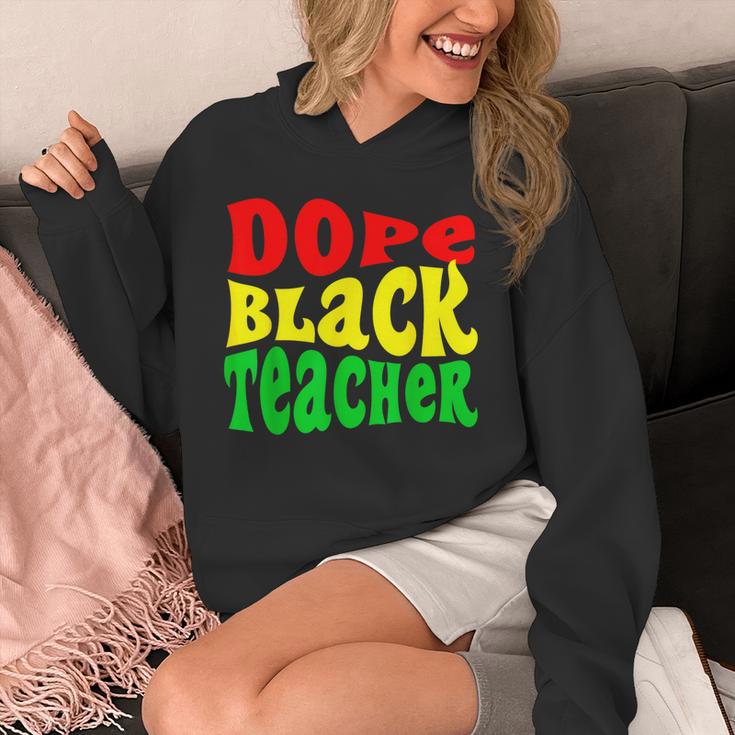 Dope Teacher African American Graduation History Month Unisex Hoodie
