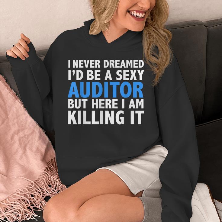 Never Dreamed I'd Be a Sexy Auditor Graduation Unisex Hoodie