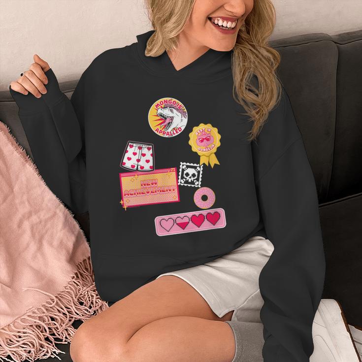 Dungeon Crawler Carl Colorful Sticker Collage LitRPG Book Unisex Hoodie