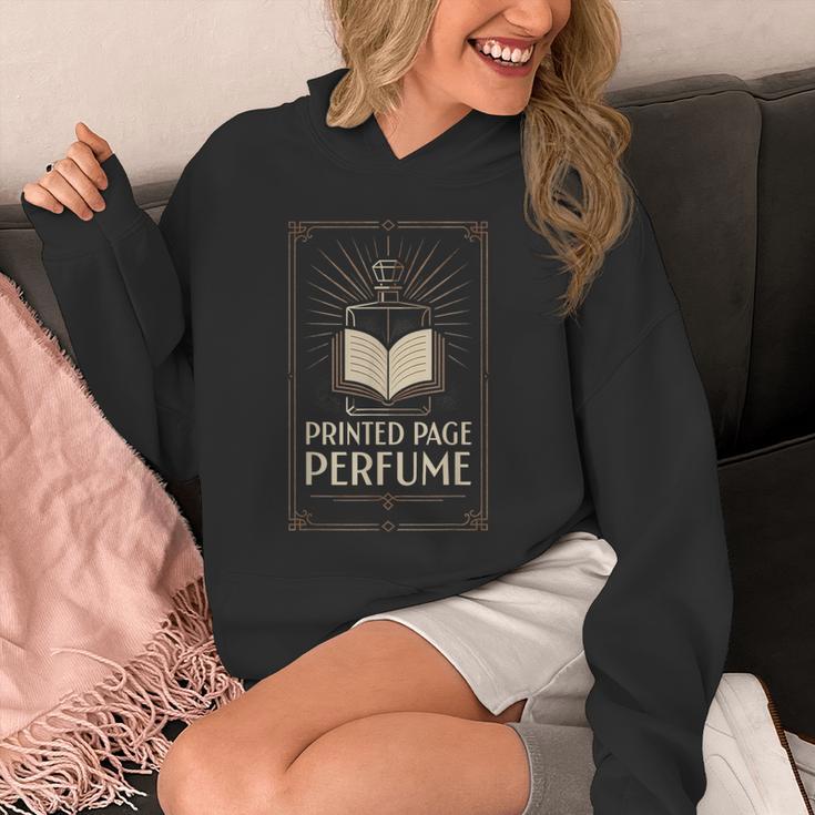 Printed Page Perfume Book Lover Saying Unisex Hoodie