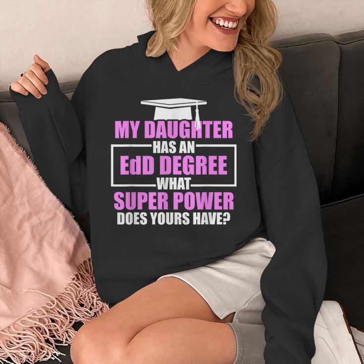 EdD Doctor Of Education Daughter Power Doctorate Graduation Unisex Hoodie